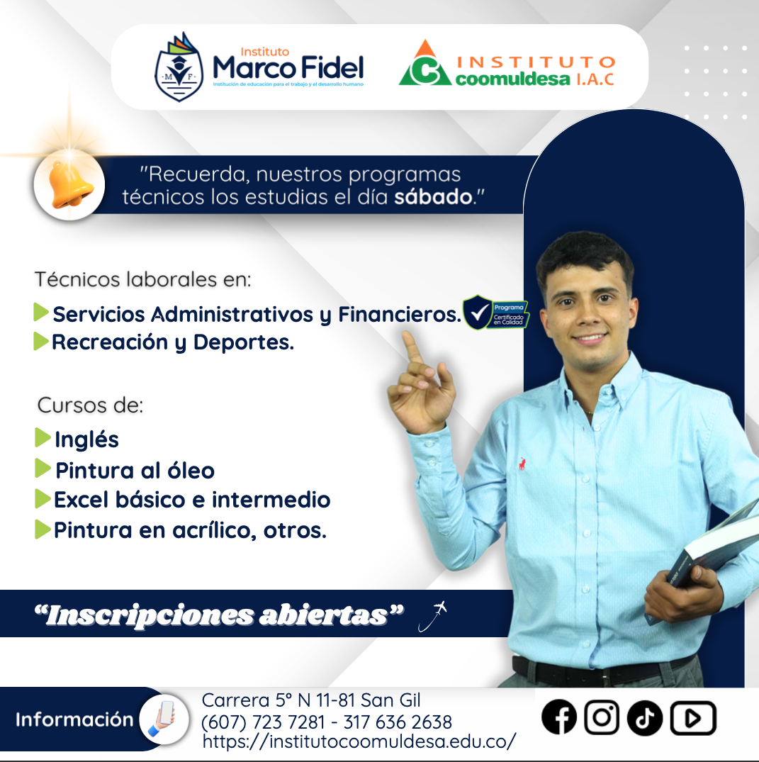 Programas Técnicos Marco Fidel